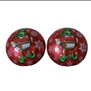 M&M Christmas Tins 2013